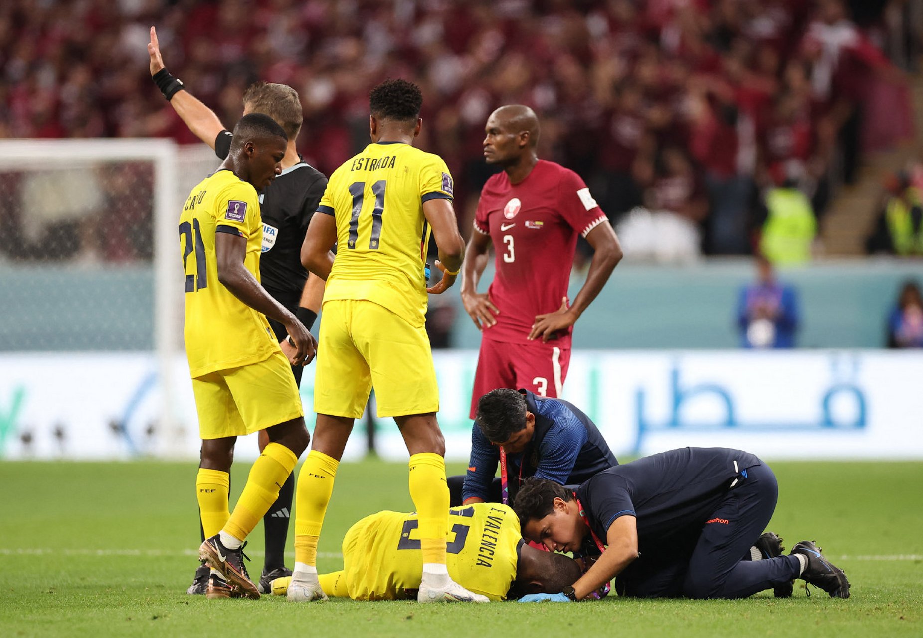 厄瓜多尔女足球员因进球荣耀全场 厄瓜多尔女足球员因进球荣耀全场